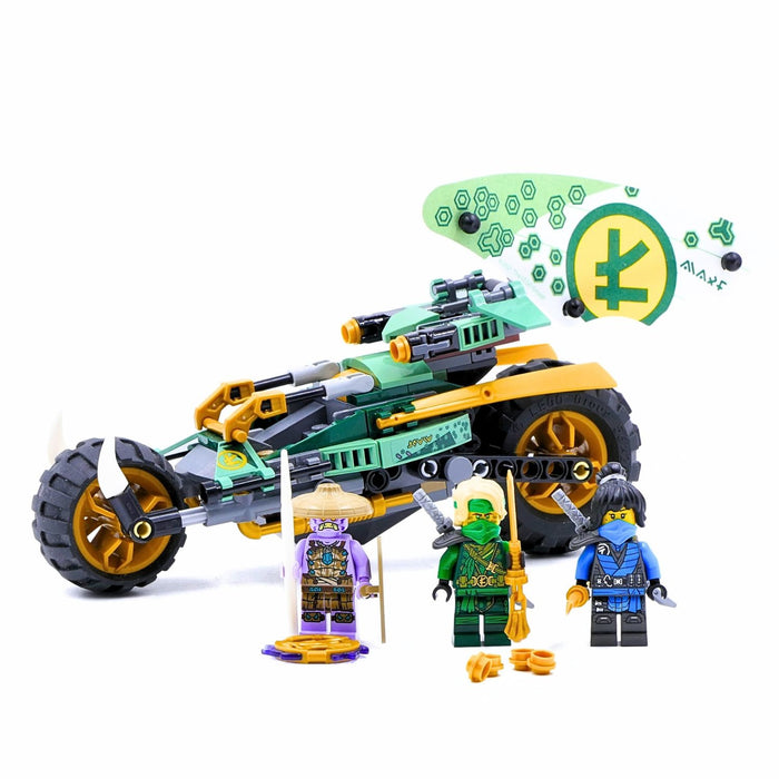 LEGO Ninjago 71745 Lloyd dzsungel chopper motorja