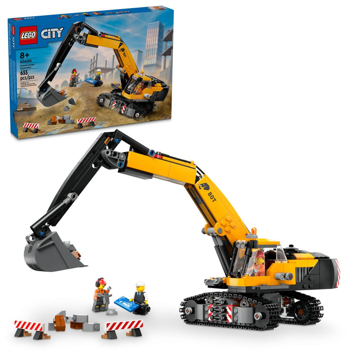 Lego City 60420 sárga markológép