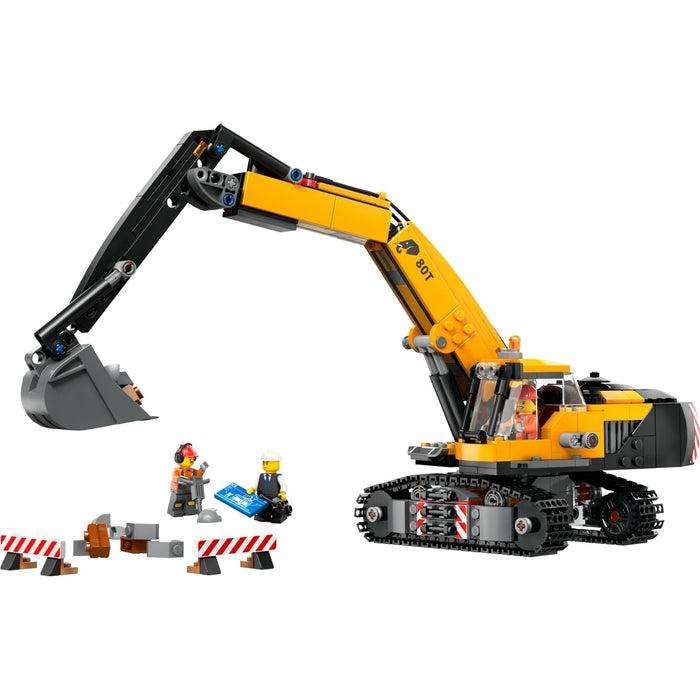 Lego City 60420 sárga markológép