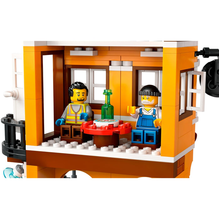 Lego City 60422 Tengerparti kikötő teherszállító hajóval