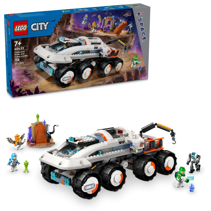 Lego City 60432 Parancsnoki jármű és rakodódaru 