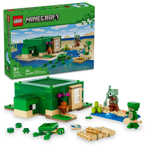 LEGO Minecraft 21254 A tengerparti teknősház