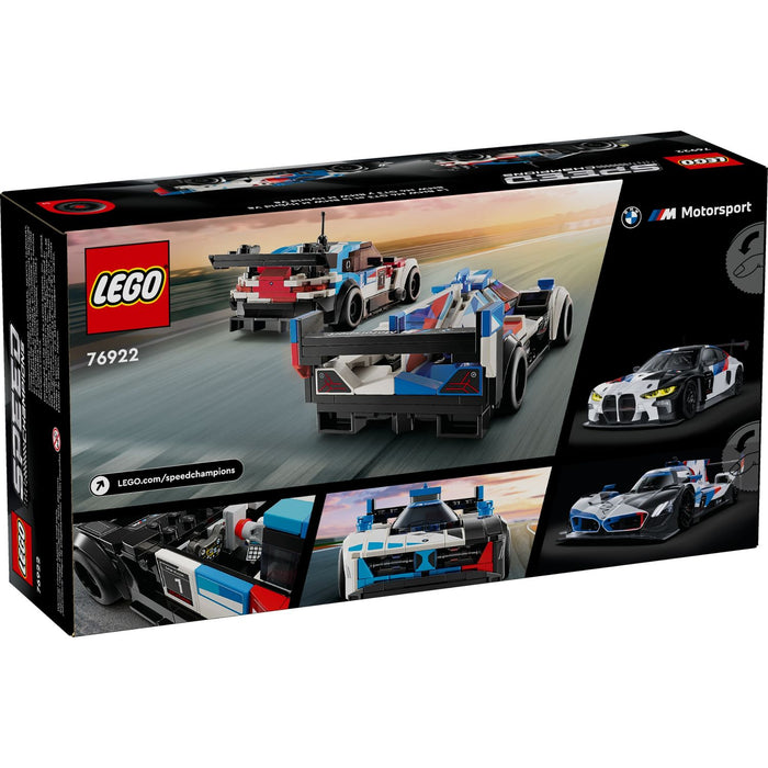 Lego Speed Champions 76922 BMW M4 GT3 & BMW M Hybrid V8 versenyautók