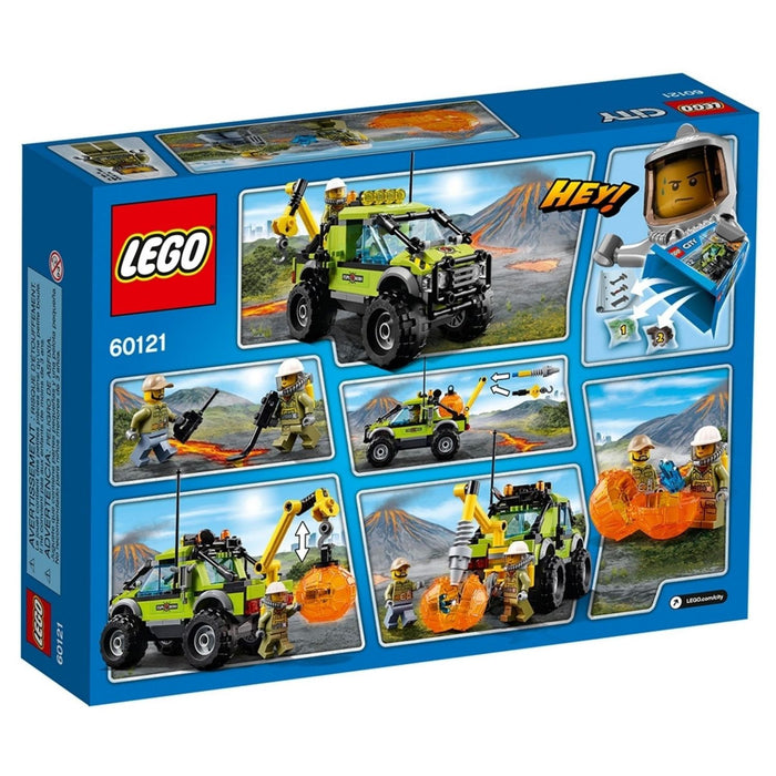 Lego City 60121 Vulkánkutató teherautó